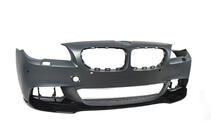 BMW řada 5 F10/F11 2010–2016 Přední lip spoiler DPT Lip V-3 (pro M-Performance, lesklá černá) fotografie 14