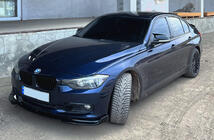BMW řada 3 F30/F31 2012–2019 Nástavec předního nárazníku DPT Lip pro sériovou verzi (2015-2018, černá lesklá) fotografie 4