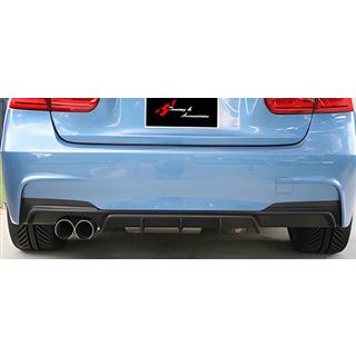 Zadní difuzor DPT V-1 (pro M Performance, černý lesk) BMW řada 3 F30/F31 2012–2019 fotografie 1