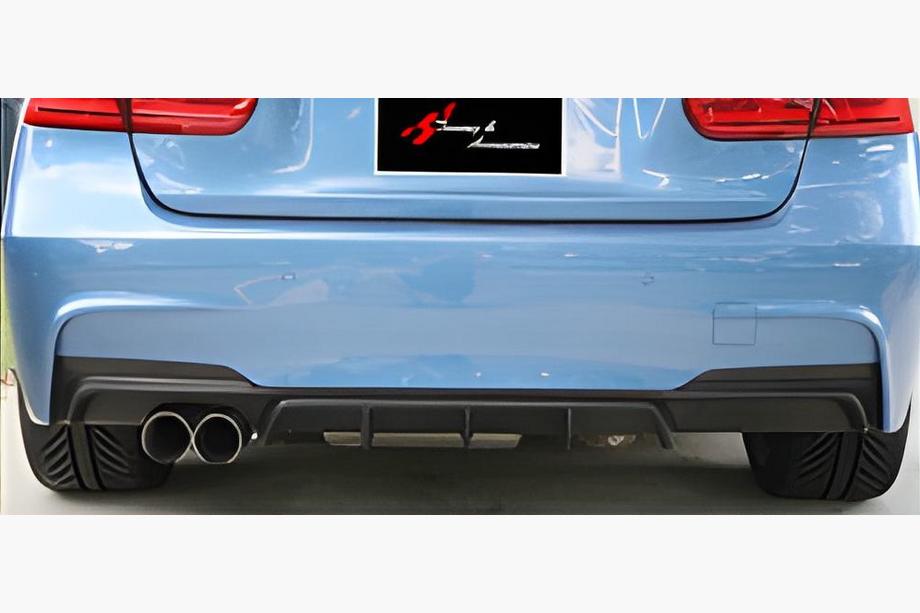 BMW řada 3 F30/F31 2012–2019 Zadní difuzor DPT V-1 (pro M Performance, černý lesk) Image