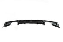 BMW řada 3 F30/F31 2012–2019 Zadní difuzor DPT V-2 (pro M Performance, lesklá černá) fotografie 4