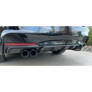 Zadní difuzor DPT V-3 (pro M Performance, černý lesk) BMW řada 3 F30/F31 2012–2019 fotografie 1