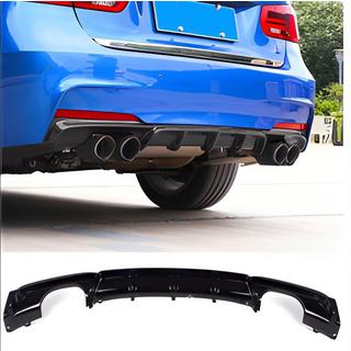 Zadní difuzor DPT V-3 (pro M Performance, černý lesk) BMW řada 3 F30/F31 2012–2019 fotografie 4