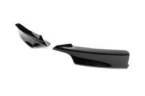 BMW řada 3 F30/F31 2012–2019 Přední spoilerový lip na nárazník DPT Flap (pro M-Performance, lesklá černá) fotografie 3