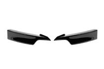 BMW řada 3 F30/F31 2012–2019 Přední spoilerový lip na nárazník DPT Flap (pro M-Performance, lesklá černá) fotografie 4