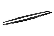 BMW řada 3 F30/F31 2012–2019 Nástavce prahů DPT V-1 (pro prahy M-Sport, černý lesk) fotografie 3