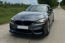 BMW řada 3 F30/F31 2012–2019 Nástavec předního nárazníku DPT Lip V-2 (pro M3, lesklá černá) fotografie 7