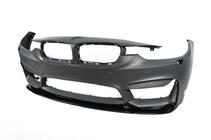 BMW řada 3 F30/F31 2012–2019 Nástavec předního nárazníku DPT Lip V-2 (pro M3, lesklá černá) fotografie 14