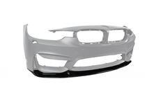 BMW řada 3 F30/F31 2012–2019 Nástavec předního nárazníku DPT Lip V-2 (pro M3, lesklá černá) fotografie 9