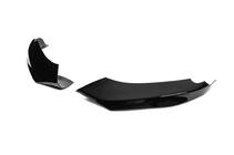 BMW řada 4 F32/F33/F36 2012–2020 Lip spoiler předního nárazníku DPT Flap V-1 (pro M-Technic, černý lesk) fotografie 7