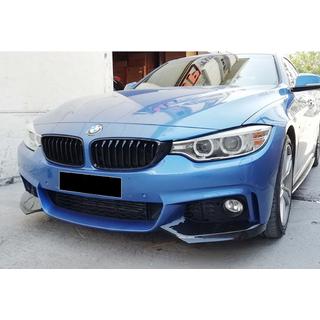 Lip spoiler předního nárazníku DPT Flap V-1 (pro M-Technic, černý lesk) BMW řada 4 F32/F33/F36 2012–2020 fotografie 1
