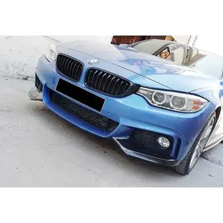 Lip spoiler předního nárazníku DPT Flap V-1 (pro M-Technic, černý lesk) fotografie 3