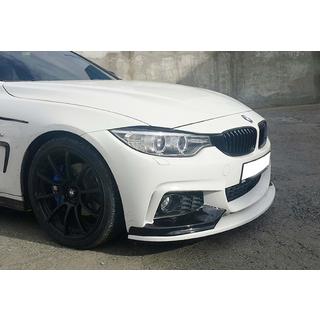 Přední lip spoiler nárazníku DPT Flap V-3 (pro M-Sport, černý lesk) BMW řada 4 F32/F33/F36 2012–2020 fotografie 3