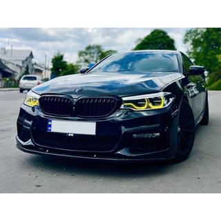 Přední lip spoiler DPT Lip V1 (pro M-Performance 2017-2020, černý lesk) BMW řada 5 G30/G31 2017–2023 fotografie 3