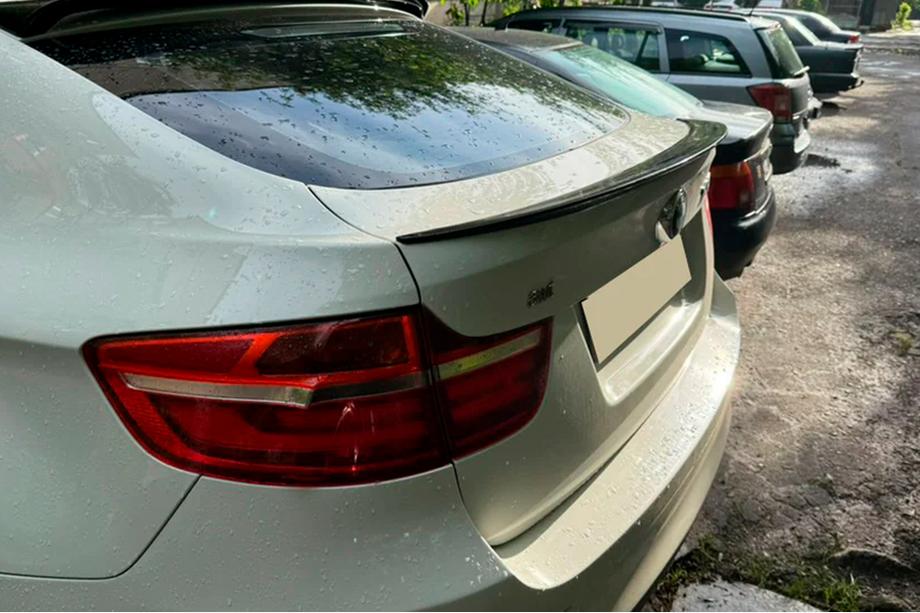 BMW X6 E71 2008–2014 Spoiler DPT (černý lesk) Image