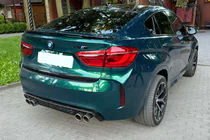 BMW X6 F16 2014–2019 Spoiler DPT (černý lesk) fotografie 2