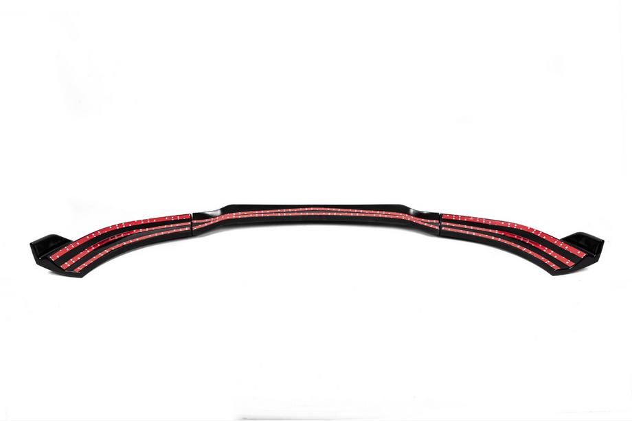 Mercedes C-class W204 2007–2015 Přední lip spoiler DPT V1 (2011-2015, černý lesk) Fotografie 11
