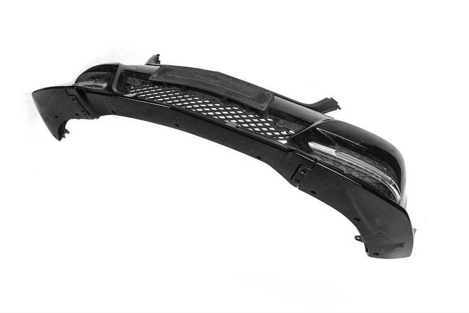 Mercedes C-class W204 2007–2015 Přední lip spoiler DPT V1 (2011-2015, černý lesk) Fotografie 17