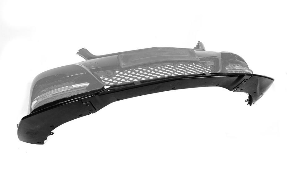 Mercedes C-class W204 2007–2015 Přední lip spoiler DPT V1 (2011-2015, černý lesk) Fotografie 7