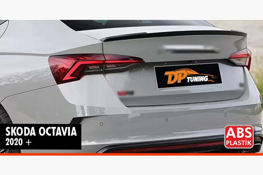 Skoda Octavia IV A8 2020– Spoiler DPT (černý lesk) Fotografie 7