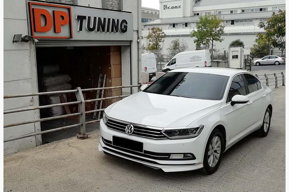 Volkswagen Passat B8 2015–2023 Nástavec předního nárazníku DPT Lip (2015-2019 EU, k lakování) Fotografie 6