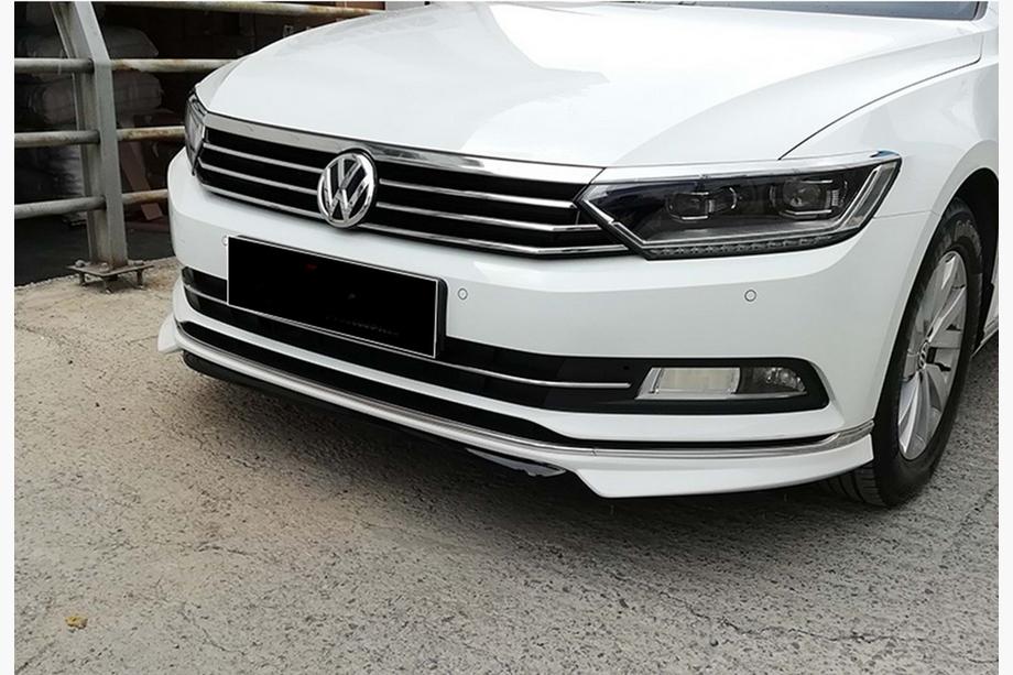 Volkswagen Passat B8 2015–2023 Nástavec předního nárazníku DPT Lip (2015-2019 EU, k lakování) Fotografie 1