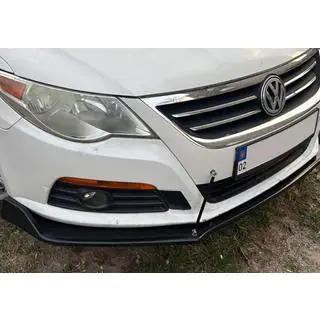 Univerzální přední lip nástavec DPT V-2 (ABS, černý lesk) fotografie 2