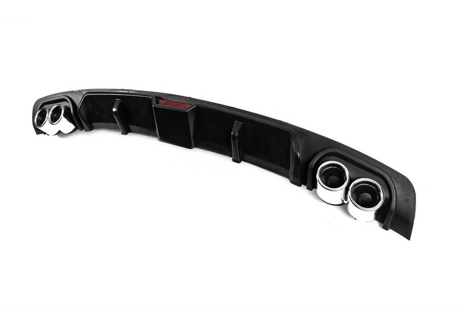 Univerzální zadní difuzor DPT V-7 (ABS) (matná černá) Fotografie 5