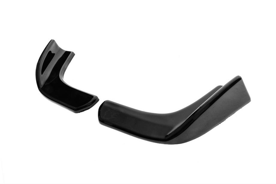Univerzální přední lip spoiler DPT V-1 (ABS) (2 ks) (lesklá černá) Fotografie 2