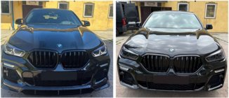 BMW X6 G06 2019–2027 Sada bodykitu Paradigm Black Knight (2018-2022) fotografie 4