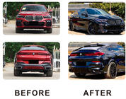 BMW X6 G06 2019–2027 Sada bodykitu Paradigm Black Knight (2018-2022) fotografie 1