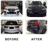 BMW X7 G07 2019– Sada bodykitu Paradigm Black Knight V1 (pro M-Sport 2018-2022) fotografie 2