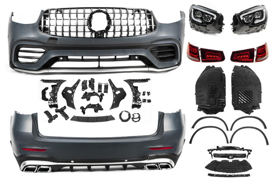 Mercedes GLC X253 2015–2022 Kompletní facelift kit na GLC63 2022 Fotografie 2