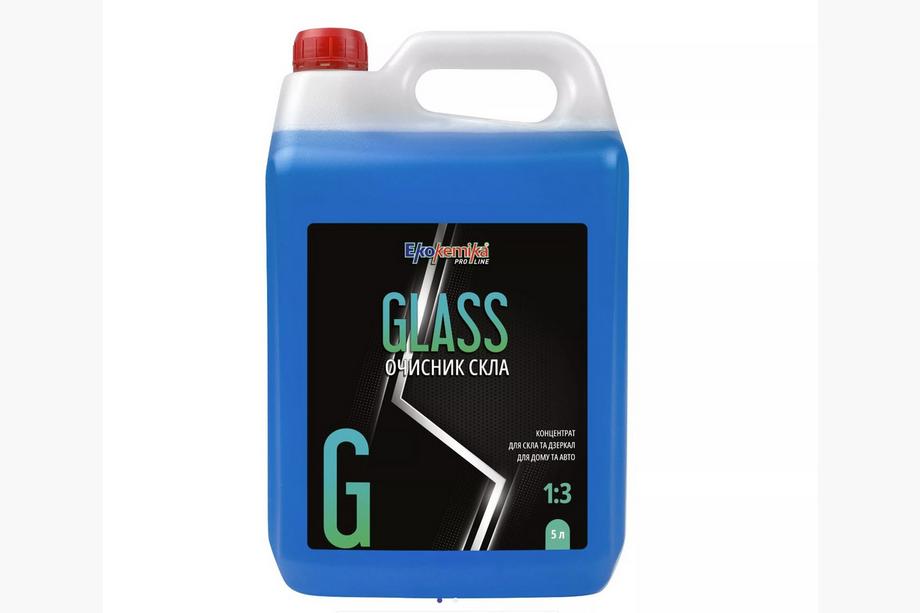 Čistič skel 5 l koncentrát Ekokemika Pro Line GLASS 1:3 Fotografie 1