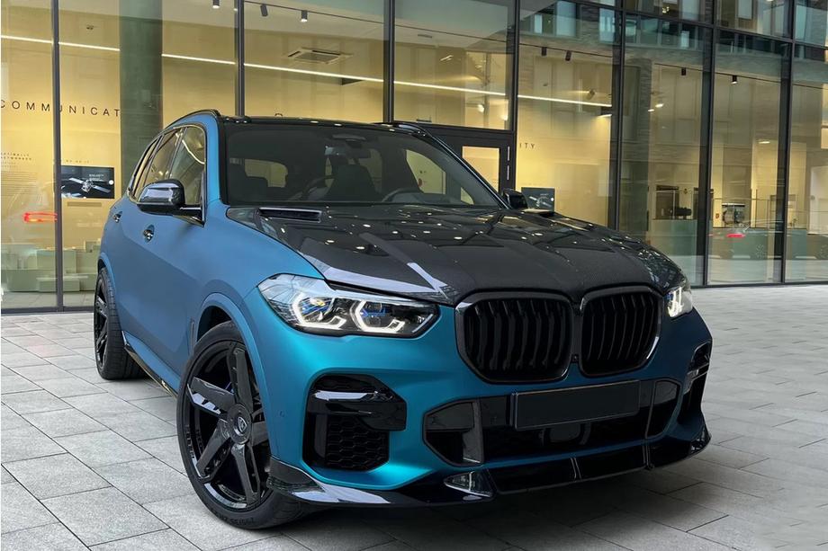 BMW X5 G05 2019–2026 Kované disky s karbonovými vložkami R20/R21/R22 (LT-Designs, 4 ks) Fotografie 2