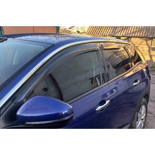 Ofuky oken (4 ks, DPT) Peugeot 3008 2016–2023 fotografie 2