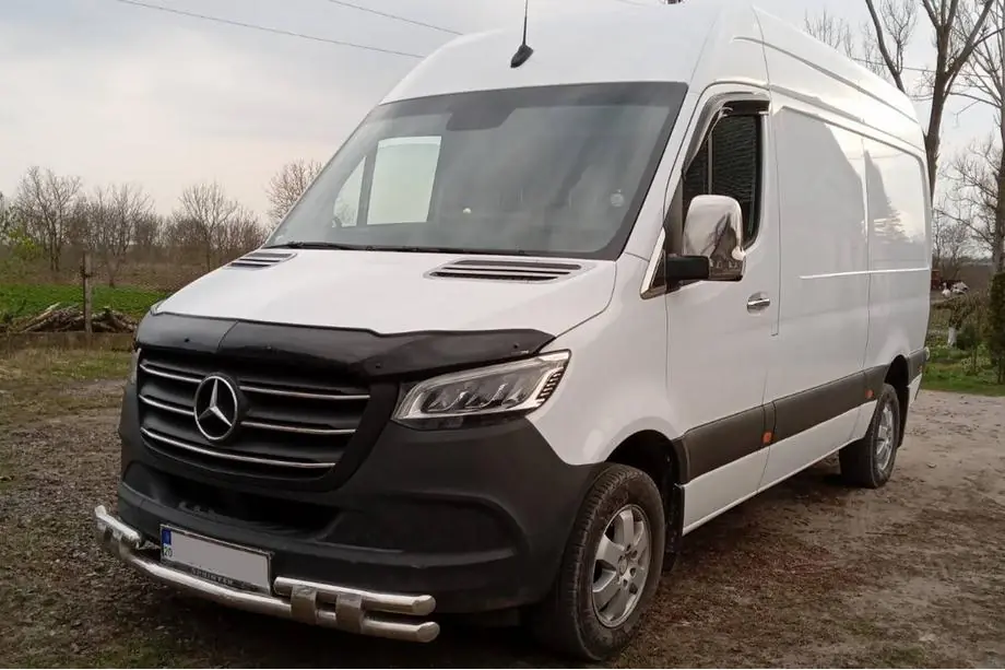 Mercedes Sprinter W907/W910 2018– Přední spodní ochranný rám Shark Image