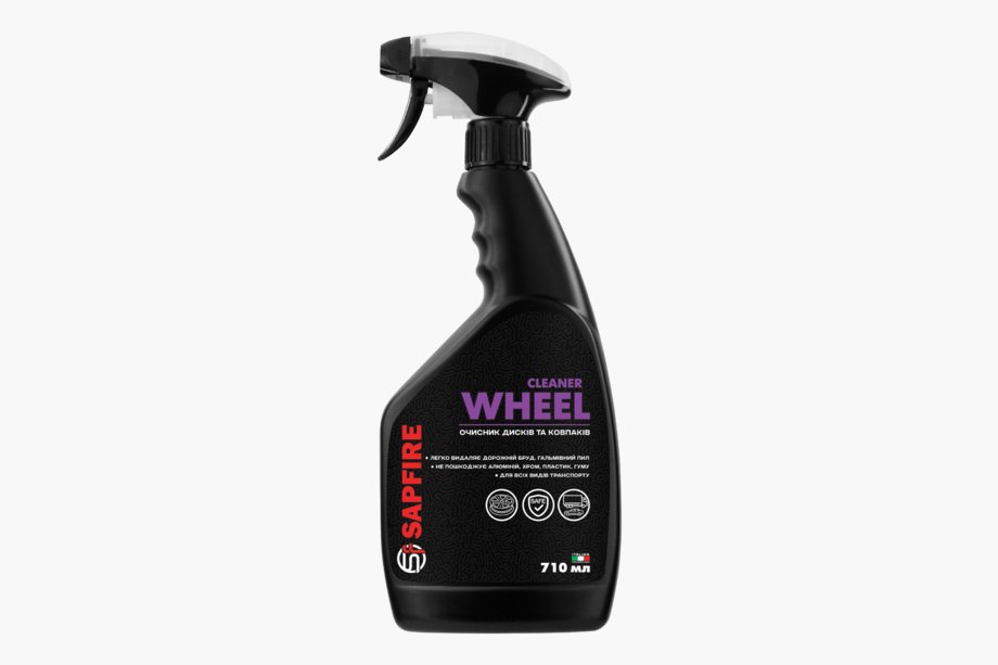 Čistič hliníkových a ocelových disků 710 ml SAPFIRE Image