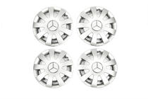 Mercedes Sprinter W907/W910 2018– Šedé kryty kol z ABS (1-katkový, sada 4 ks) fotografie 1