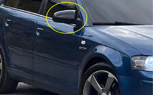 Audi A3 2003–2012 Kryty zrcátek RS-Look (2003-2007, 2 ks) fotografie 8