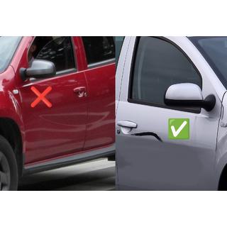 Kryty zpětných zrcátek BMW-Style (2 ks) V-1 Dacia Duster 2008–2018 fotografie 2
