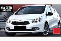 Kia Ceed 2012–2018 Kryty zrcátek BMW-Style (2 ks) fotografie 6