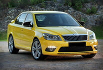 Skoda Octavia II A5 2010–2013 Kryty zrcátek BMW-Style (2 ks) fotografie 6