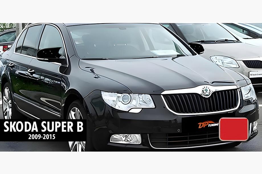 Skoda Superb 2009–2015 Kryty zrcátek BMW-Style (2 ks) Fotografie 5