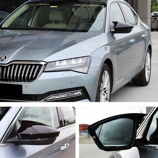 Kryty zrcátek BMW-Style (2 ks) Skoda Superb 2015–2024 fotografie 2