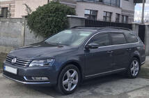 Volkswagen Passat B7 2012–2015 Vkládací deflektory oken (SW, 4 ks, Esa) fotografie 2
