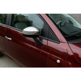 Nerezové kryty zrcátek (2 ks, Carmos) Fiat 500/500L 2013–2022 fotografie 1