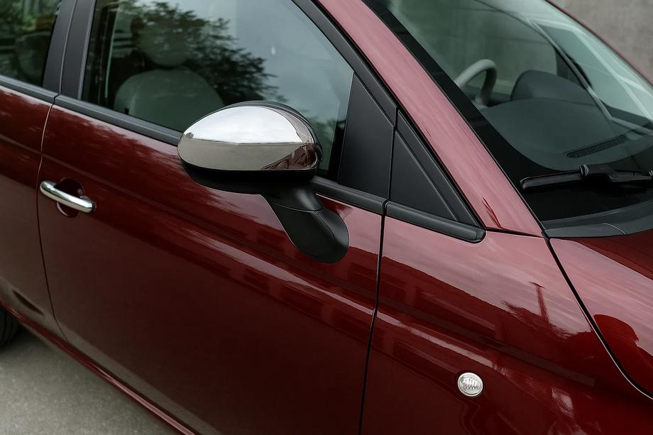 Fiat 500/500L 2013–2022 Nerezové kryty zrcátek (2 ks, Carmos) Image