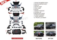 Mercedes S-сlass W221 2005–2013 Facelift kit pro W223 AMG Line fotografie 10