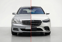 Mercedes S-сlass W221 2005–2013 Facelift kit pro W223 AMG Line fotografie 1
